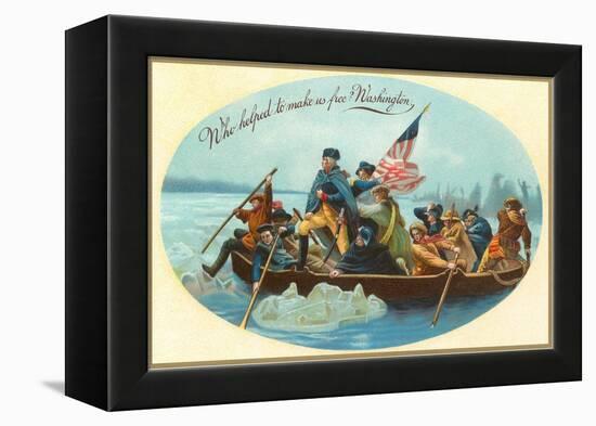 Washington Crossing the Delaware-null-Framed Stretched Canvas