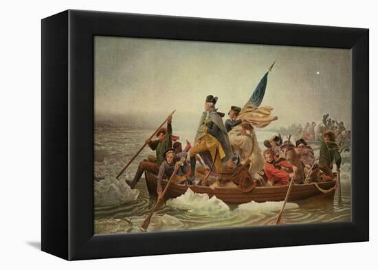 'Washington Crossing the Delaware' --Emanuel Gottlieb Leutze-Framed Premier Image Canvas