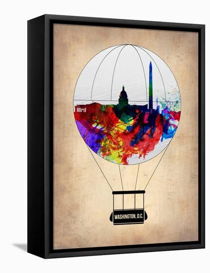 Washington, D.C. Air Balloon-NaxArt-Framed Stretched Canvas