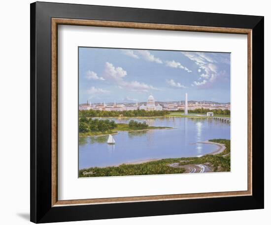 Washington, D. C. In 1885-Eduardo Camoes-Framed Giclee Print