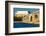 WASHINGTON D.C. - Memorial Bridge spans Potomac River and features Lincoln Memorial-null-Framed Photographic Print