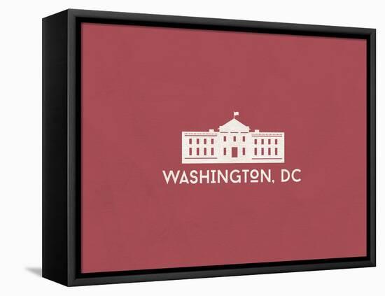 Washington, D.C. Minimalism-null-Framed Stretched Canvas