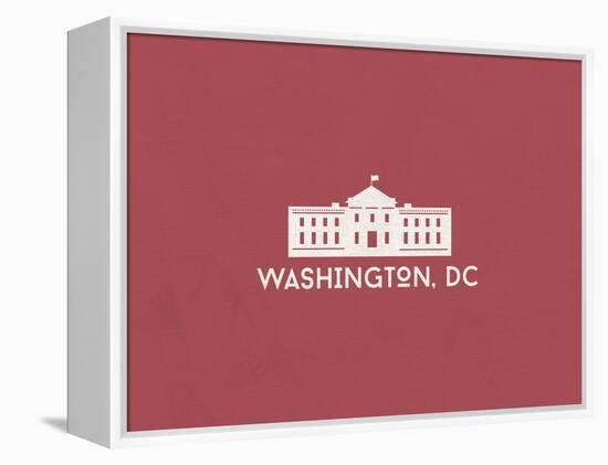 Washington, D.C. Minimalism-null-Framed Stretched Canvas