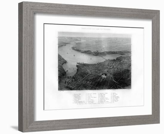 Washington, Dc, 1862-1867-W Ridgway-Framed Giclee Print