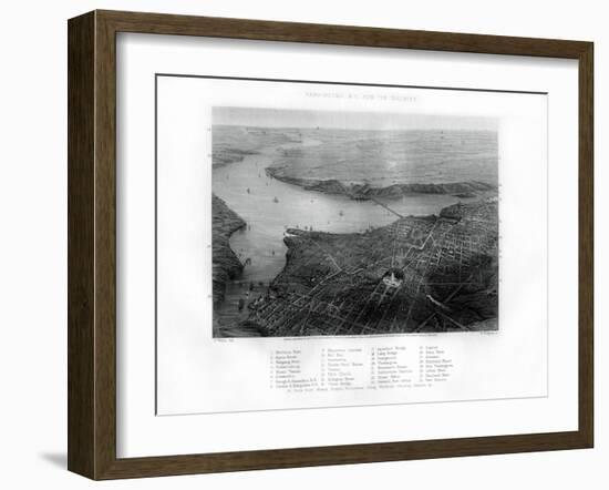 Washington, Dc, 1862-1867-W Ridgway-Framed Giclee Print