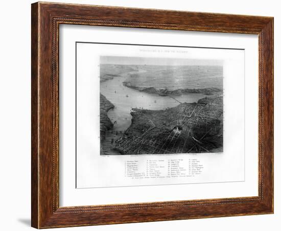 Washington, Dc, 1862-1867-W Ridgway-Framed Giclee Print