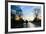 Washington DC - A Veteran Looks for a Name at Vietnam Veterans Memorial Wall at Sunrise-Orhan-Framed Photographic Print