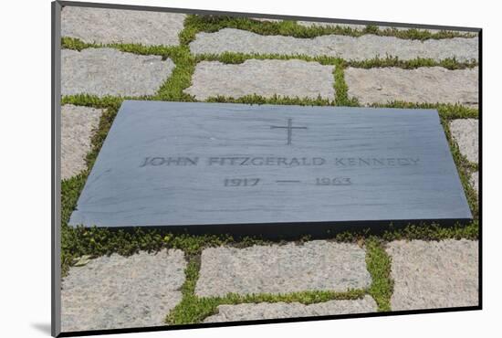 Washington DC, Arlington National Cemetery and Grave of John Kennedy-Bill Bachmann-Mounted Photographic Print