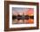 Washington Dc, Capitol Building in a Cloudy Sunrise with Mirror Reflection-Orhan-Framed Photographic Print