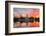 Washington Dc, Capitol Building in a Cloudy Sunrise with Mirror Reflection-Orhan-Framed Photographic Print