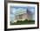 Washington DC, Exterior View of the Lincoln Memorial-Lantern Press-Framed Art Print