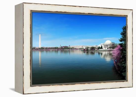 Washington Dc Panorama-Songquan Deng-Framed Premier Image Canvas