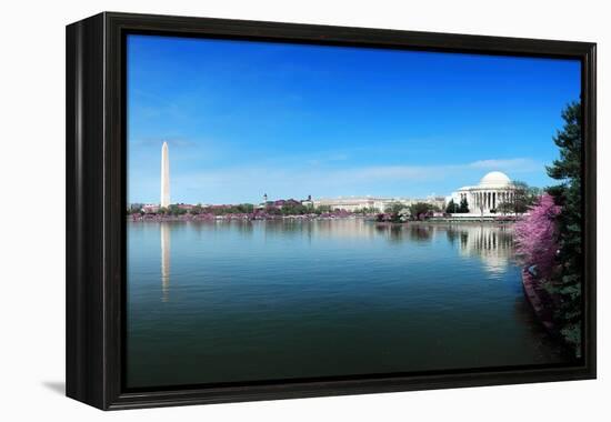Washington Dc Panorama-Songquan Deng-Framed Premier Image Canvas