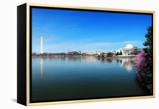 Washington Dc Panorama-Songquan Deng-Framed Premier Image Canvas