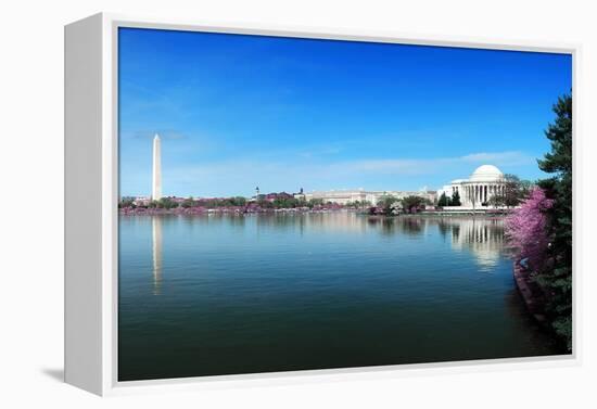 Washington Dc Panorama-Songquan Deng-Framed Premier Image Canvas