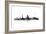 Washington DC Skyline BG 1-Marlene Watson-Framed Giclee Print