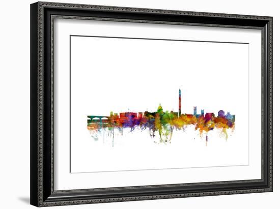 Washington DC Skyline-Michael Tompsett-Framed Art Print