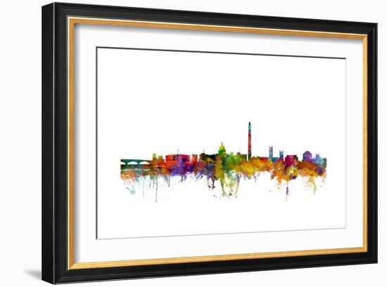 Washington DC Skyline-Michael Tompsett-Framed Art Print