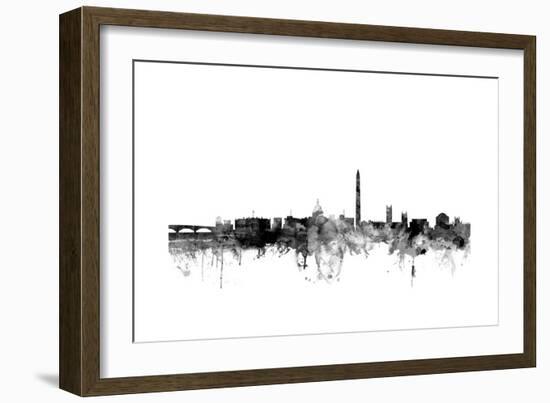 Washington DC Skyline-Michael Tompsett-Framed Art Print