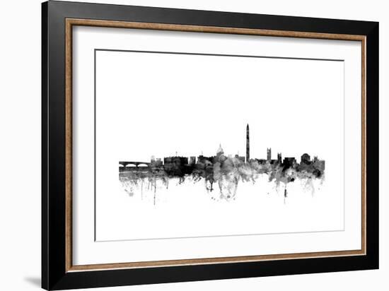 Washington DC Skyline-Michael Tompsett-Framed Art Print