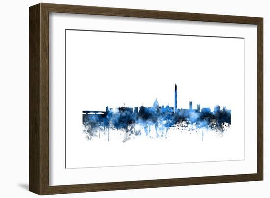 Washington DC Skyline-Michael Tompsett-Framed Art Print