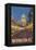 Washington DC, The Capitol Building-Lantern Press-Framed Stretched Canvas