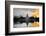 Washington Dc, United States Capitol Building with Mirror Reflection in Sunrise-Orhan-Framed Photographic Print