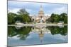 Washington Dc, US Capitol Building and Mirror Reflection on Water-Orhan-Mounted Photographic Print