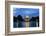 Washington Dc, US Capitol Building in a Cloudy Sunrise with Mirror Reflection-Orhan-Framed Photographic Print