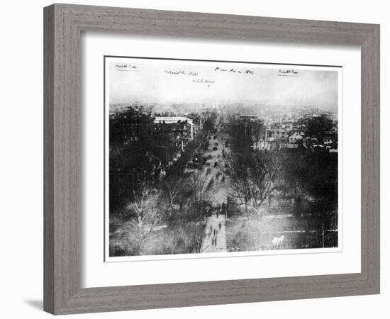 Washington Dc, USA, 1843-MATHEW B BRADY-Framed Giclee Print