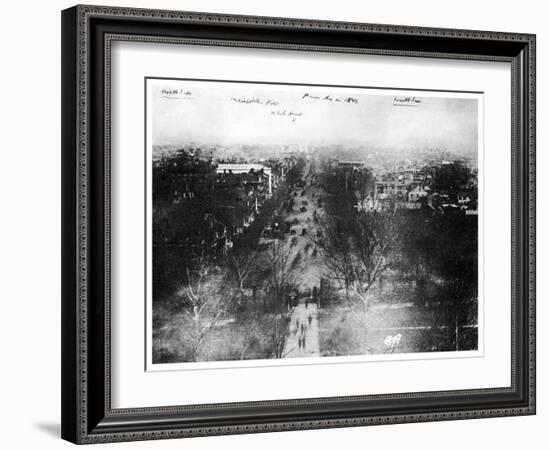 Washington Dc, USA, 1843-MATHEW B BRADY-Framed Giclee Print