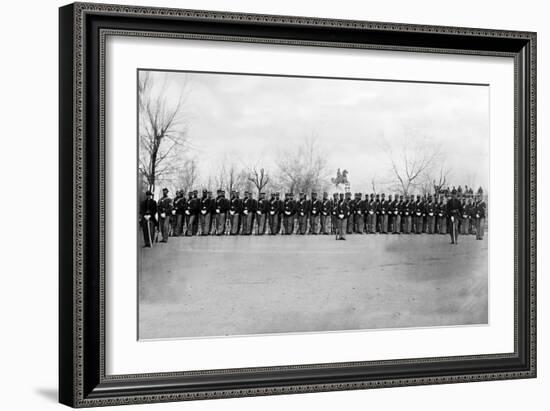 Washington, DC, Veteran Reserve Corps, Civil War-Lantern Press-Framed Art Print