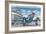 Washington DC - Washington National Airport Ramp-Lantern Press-Framed Art Print