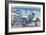 Washington DC - Washington National Airport Ramp-Lantern Press-Framed Art Print