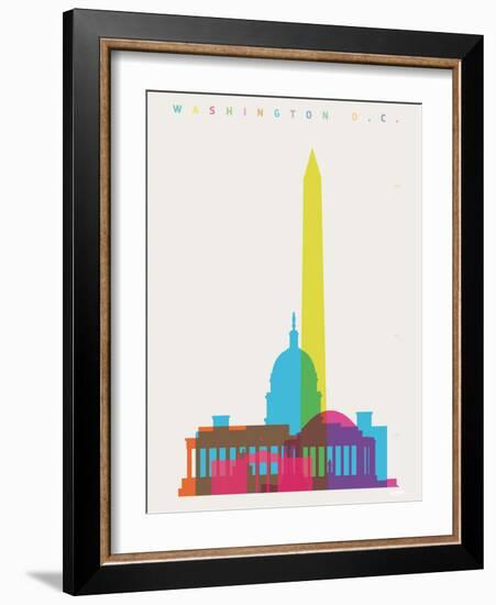 Washington DC-Yoni Alter-Framed Giclee Print