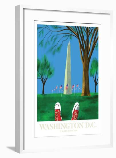 Washington DC-Mark Ulriksen-Framed Art Print