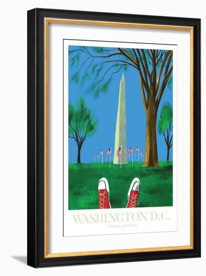Washington DC-Mark Ulriksen-Framed Art Print