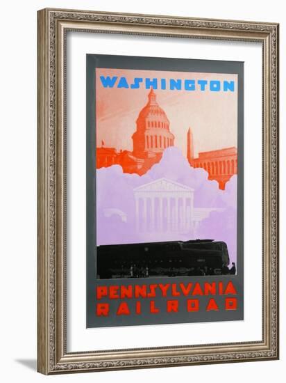 Washington DC-David Studwell-Framed Giclee Print