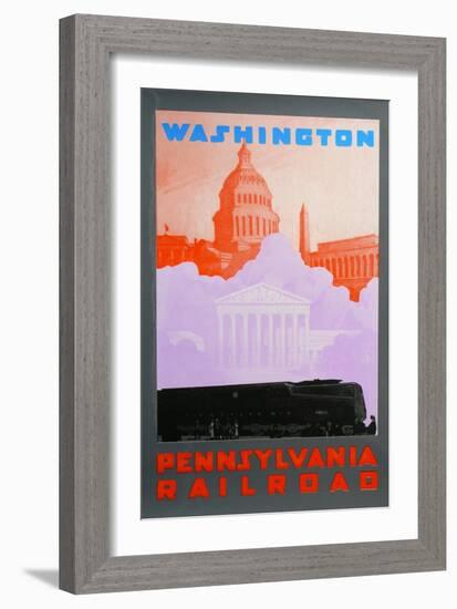 Washington DC-David Studwell-Framed Giclee Print