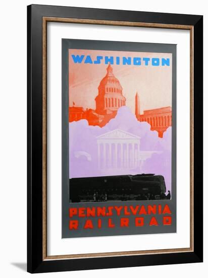 Washington DC-David Studwell-Framed Giclee Print