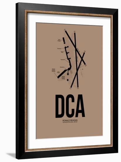 Washington DCA Airport I-null-Framed Art Print