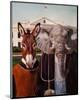 Washington Gothic-Lucia Heffernan-Mounted Art Print