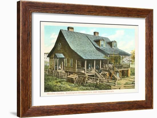 Washington Headquarters, Augusta, Georgia-null-Framed Art Print