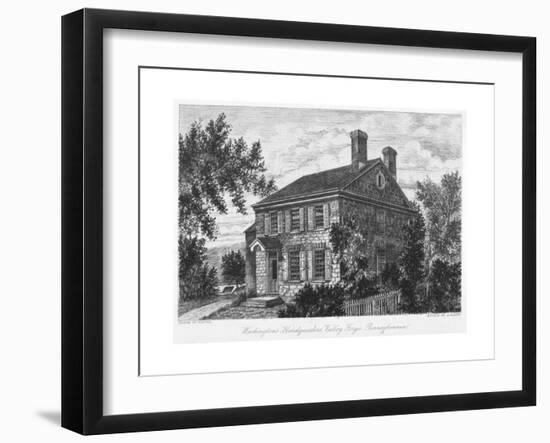 Washington: Headquarters-A. Barry-Framed Giclee Print