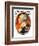 "Washington in Profile," Saturday Evening Post Cover, February 25, 1939-Joseph Christian Leyendecker-Framed Giclee Print