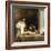 Washington Irving (1783-1859) Researching Columbus in the Convent of Rabida, 1828-29-Sir David Wilkie-Framed Giclee Print