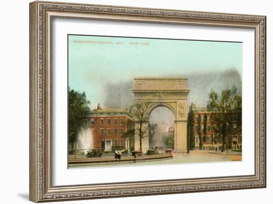 Washington Memorial Arch, New York City-null-Framed Art Print