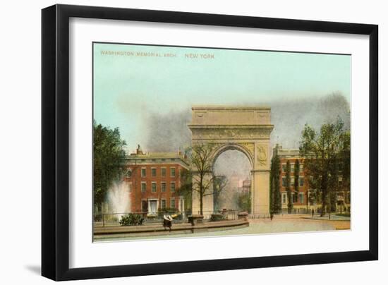 Washington Memorial Arch, New York City-null-Framed Art Print