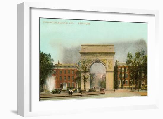 Washington Memorial Arch, New York City-null-Framed Art Print