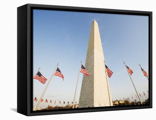 Washington Memorial Monument, Washington Dc., United States of America, North America-Christian Kober-Framed Premier Image Canvas